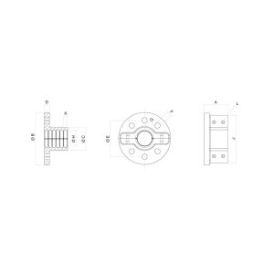 UNI EN 1092 - PN10/16 FLANGE CLAMPS